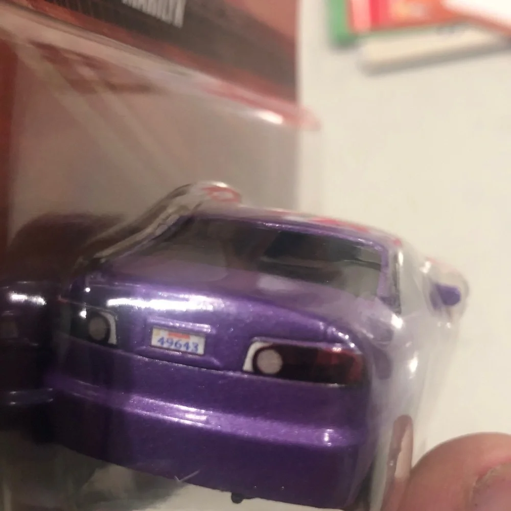 Pixar Cars Marilyn Purple and Yellow Die-Cast Toy Car